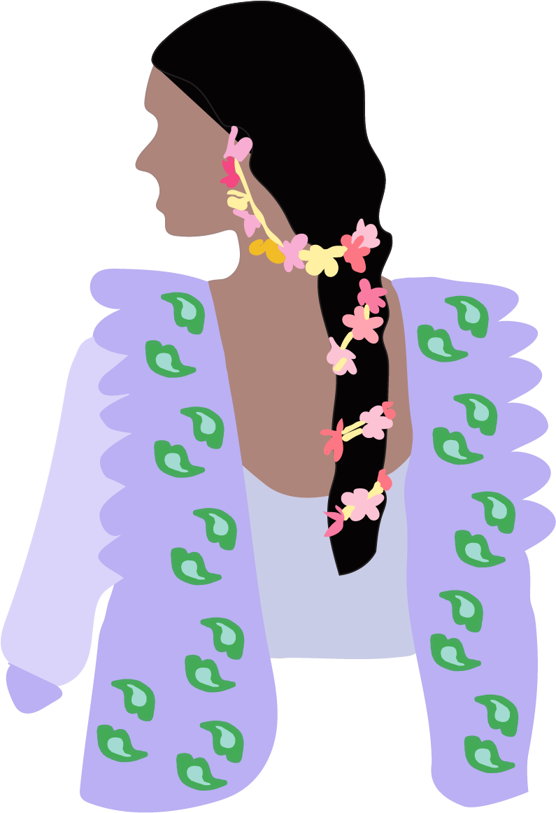 The Traditional Hairdo Sticker Sheet