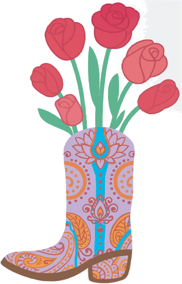 The Floral Party Sticker Sheet