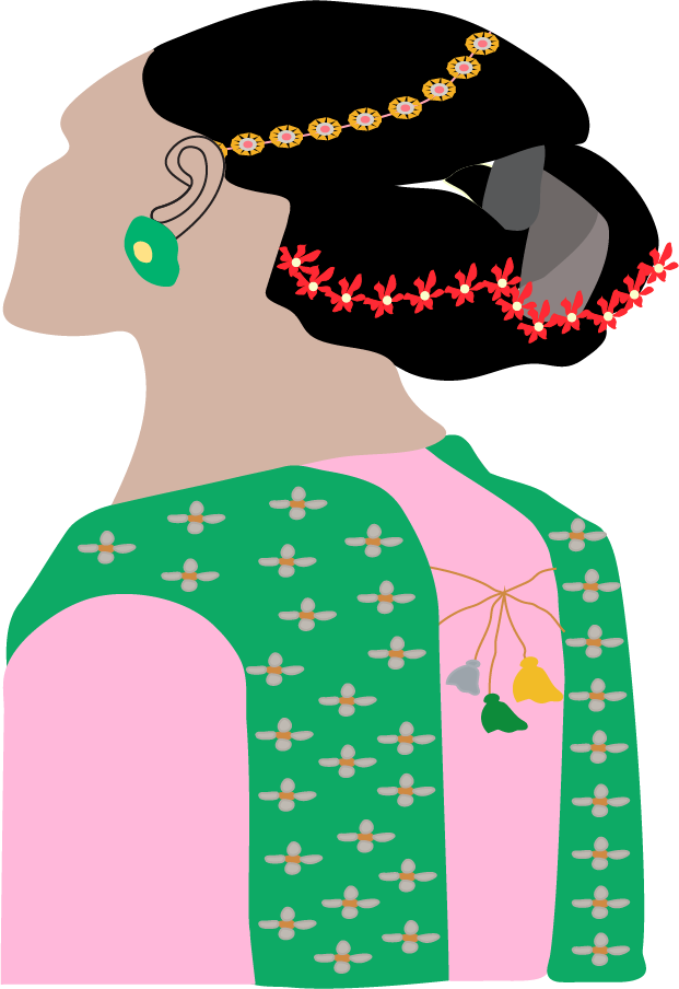 The Traditional Hairdo Sticker Sheet